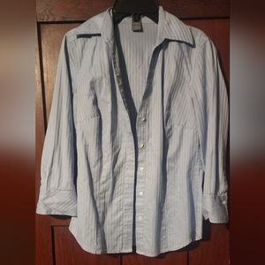 Ann Taylor Sky Blue Shirt
